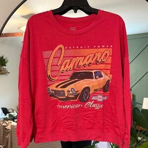 Red Camaro Graphic Sweatshirt